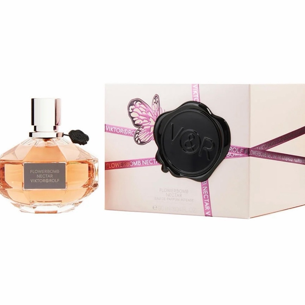 Viktor & Rolf Flowerbomb Nectar Women’s EDP Perfume. Designer. Full size.